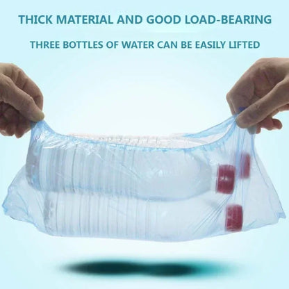 100pcs Disposable Waterproof Boot Covers – Non-Slip, Plastic Overshoes for Rain & Mud Protection