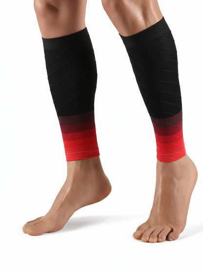 Calf Compression Sleeves - 20-30mmHg Footless Leg Support for Running, Sports and Marathon Training