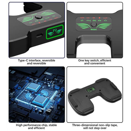 Wireless Bluetooth Page Turner Pedal — Rechargeable Foot Controller for Tablets & Smartphones
