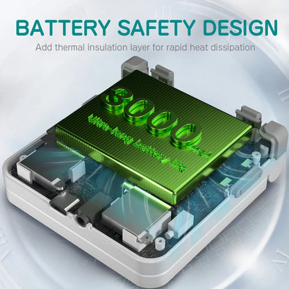 MIYOO Flip V2 Handheld Retro Game Console – 3.5'' IPS Screen, Compact & Portable Gaming Device for Travel or Gifts