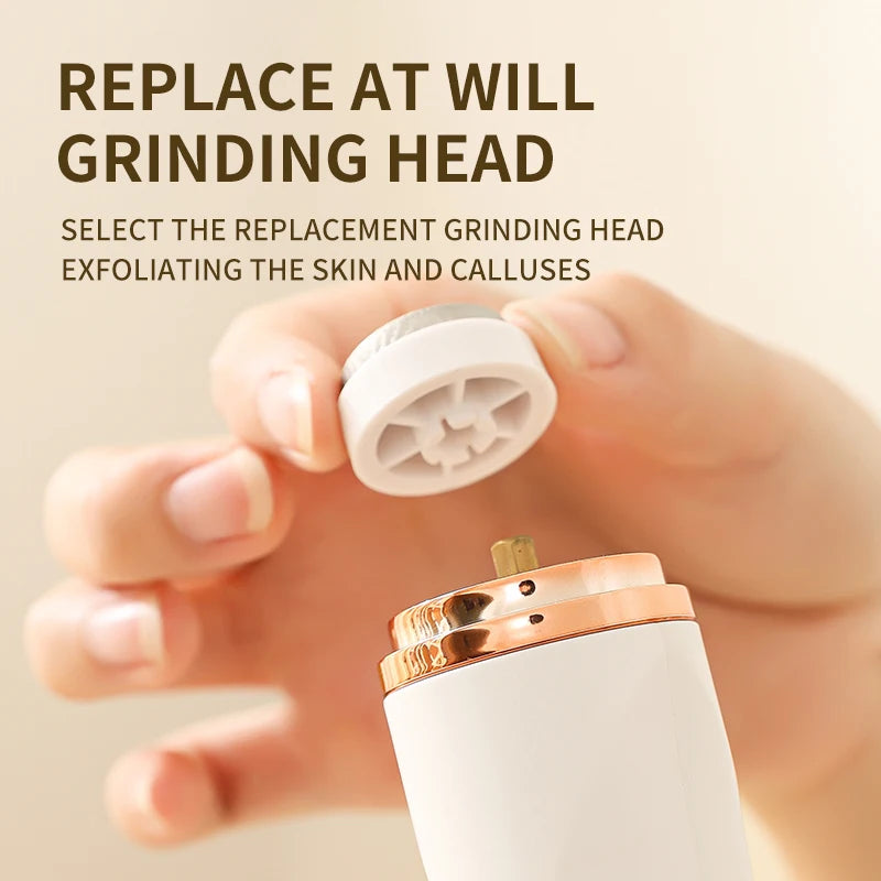 HOMFISH Electric Foot Grinder – Automatic Callus Remover Pedicure Machine for Smooth and Beautiful Feet