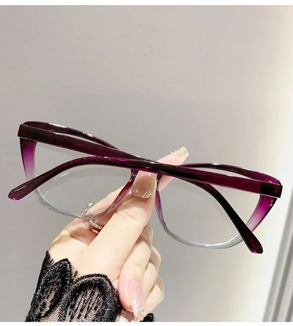 Fashion Cat Eye Reading Glasses – Luxury Anti-Blue Light Eyewear for Women & Men with Presbyopia