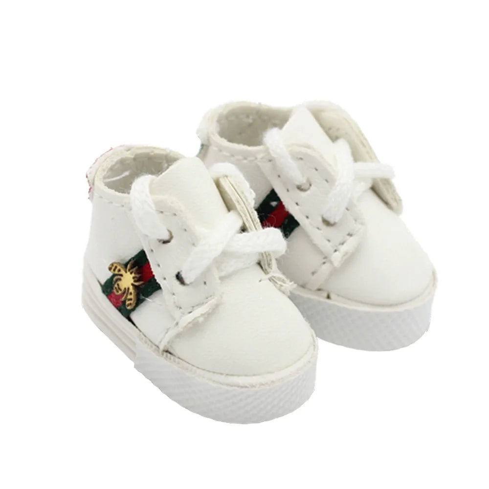 Only Shoes for 17cm Labubu Doll – Cute Kawaii V1 V2 Casual Sports Shoes, Outfit Accessories Gift