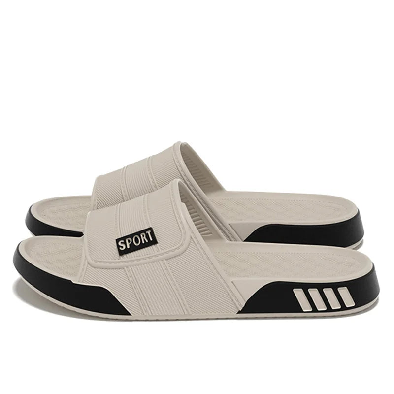 Men’s EVA Sports Slippers - Soft Bottom Summer Indoor Outdoor Casual Sandals Size 40-47