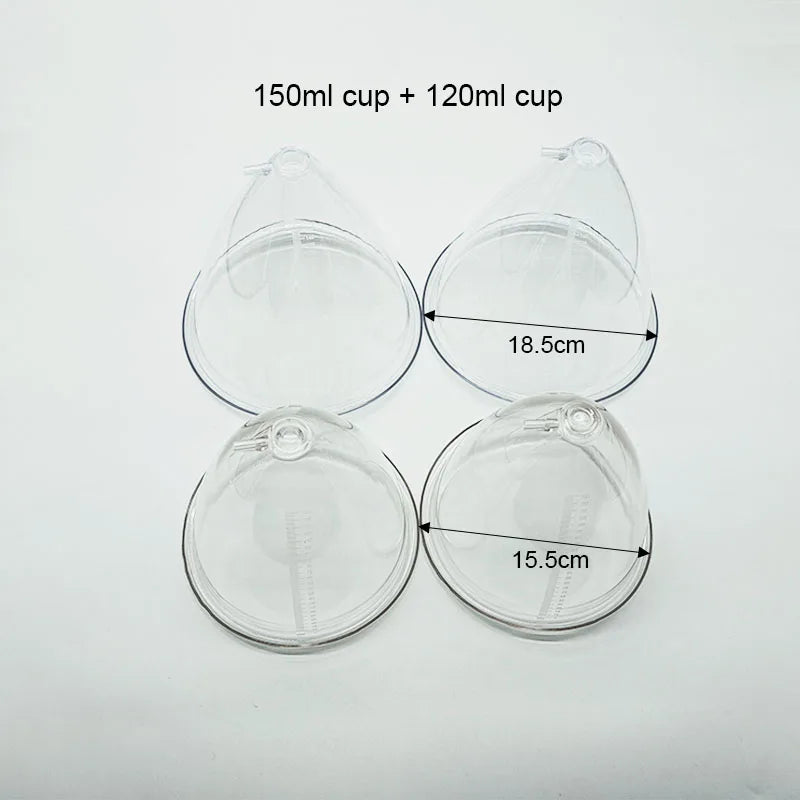 Electric Vacuum Suction Body Massage Device for Chest & Butt Lift, Breast Enhancement & Firming Cupping Therapy Pump System