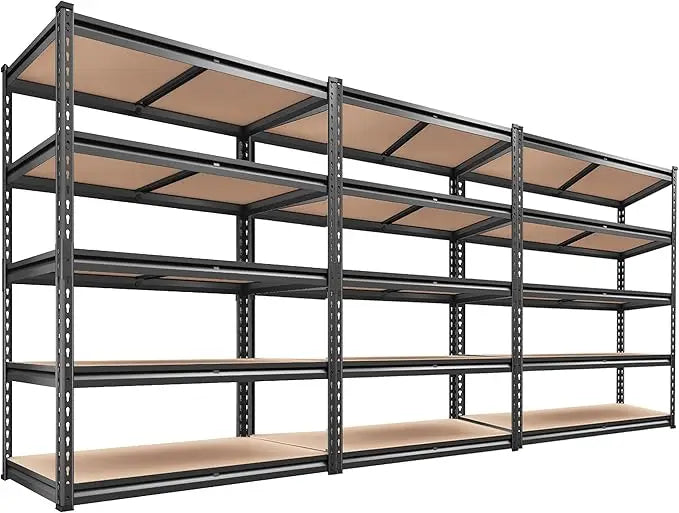 4-Tier Heavy Duty Garage Shelving – 2000LBS Adjustable Metal Storage Rack for Closet, Pantry, Utility