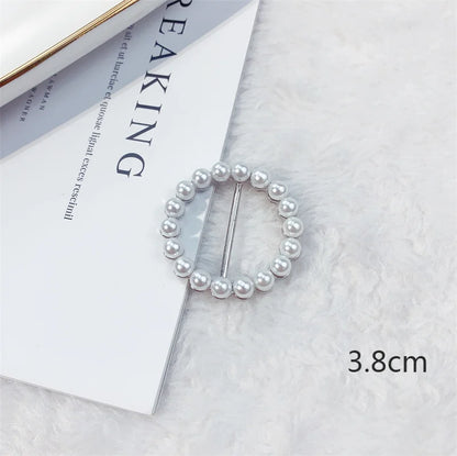 Creative Knot Buckles – Geometric T-Shirt & Scarf Waist Tightening Buttons, Clothing Accessories