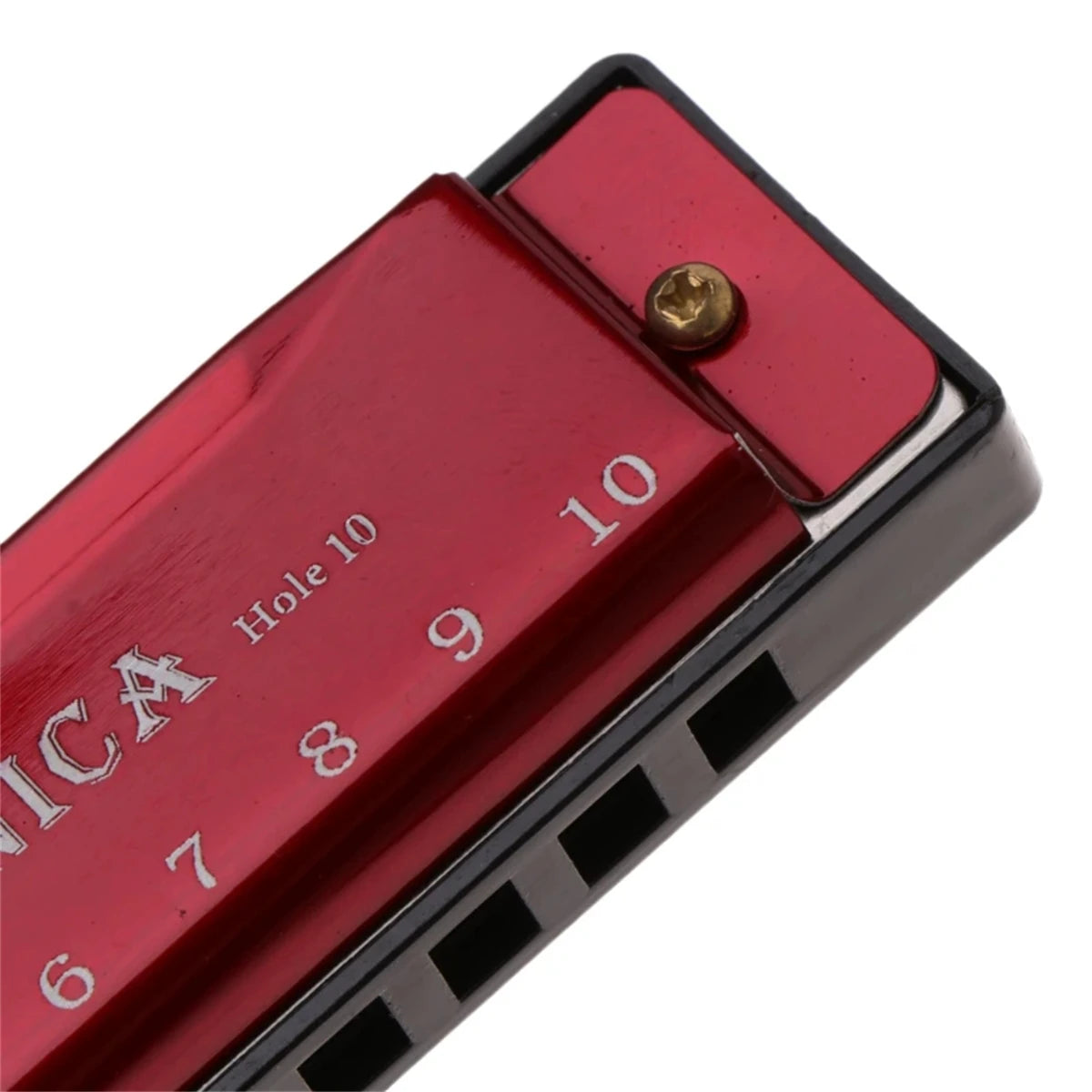 Harmonica Key of C - 10 Hole Diatonic for Beginners, Students & Kids with Case, Gift Ready