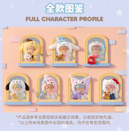 Genuine Sanrio x zZoton Love-League Buddies Vinyl Dolls Blind Box – Cute Hello Kitty & Kuromi Collectible Toys Gift