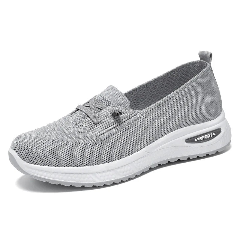 Women’s 2025 Breathable Mesh Casual Sneakers – Chunky Sole Lightweight Fashion Shoes with Free Shipping