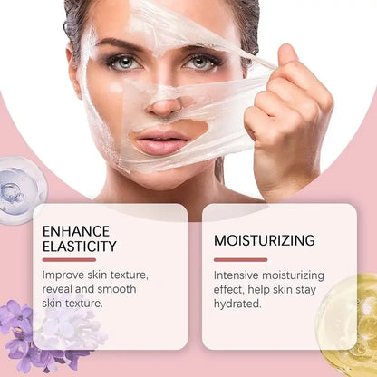 Collagen Peel-Off Facial Mask – Deep Cleansing, Hydrating & Moisturizing Korean Skincare Cream 75ml/100g