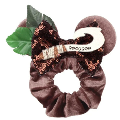Velvet Mouse Scrunchies - Cute Elastic Ponytail Holders & Hair Accessories for Girls