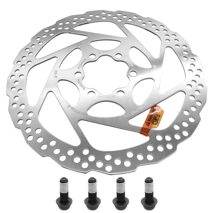 Shimano DEORE SM-RT56 MTB Brake Discs – 160mm/180mm Rotor, 6 Bolt, 2PCS Mountain Bike Accessories