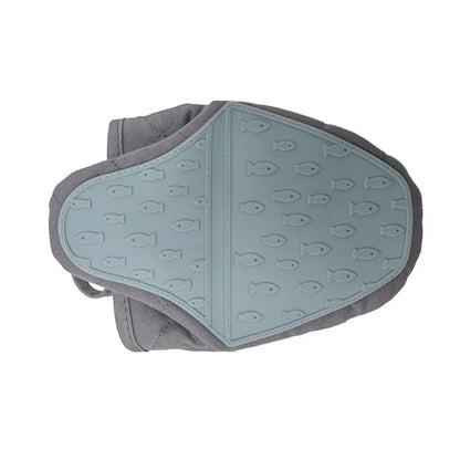 Fish-Shaped Silicone Oven Gloves – Anti-Scald Kitchen Gloves for Trays, Dishes & Multi-Purpose Use
