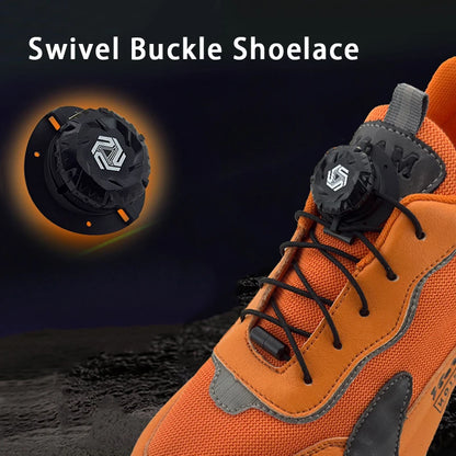 Swivel Buckle No-Tie Shoelaces - Automatic Elastic Laces for Kids & Adults, 1–2 Pair Shoe Accessories