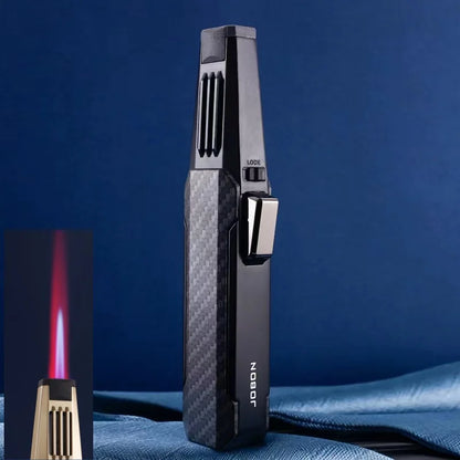 New JOBON Windproof Pen Jet Butane Lighter — Metal Airbrush Torch for Cigar, BBQ & Kitchen