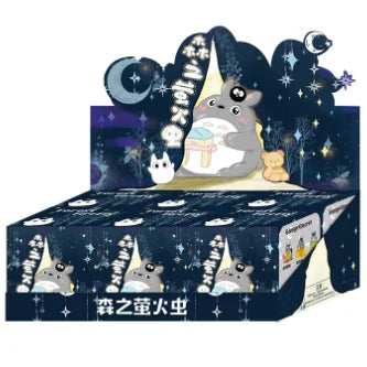 Hayao Miyazaki Totoro Anime Blind Box – Creative Wind Elf Glowing Night Light Figure for Home Decor & Birthday Gift