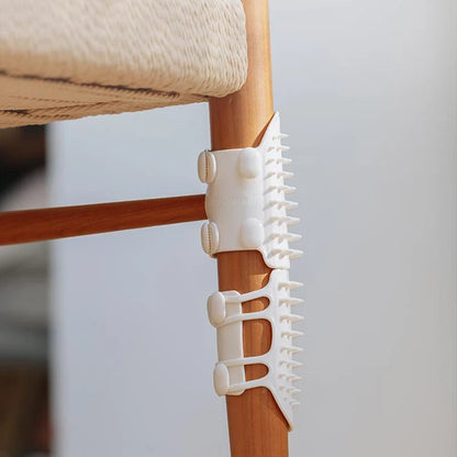 Pet Cat Hair Removal Massage Comb - Scratching Rubbing Brush, Kitten Grooming Self-Cleaning Wall Corner Cat Scratcher Combs