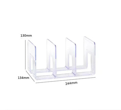 Acrylic Handbag Storage Rack – Transparent Divider Organizer for Luxury Bags Display & Storage