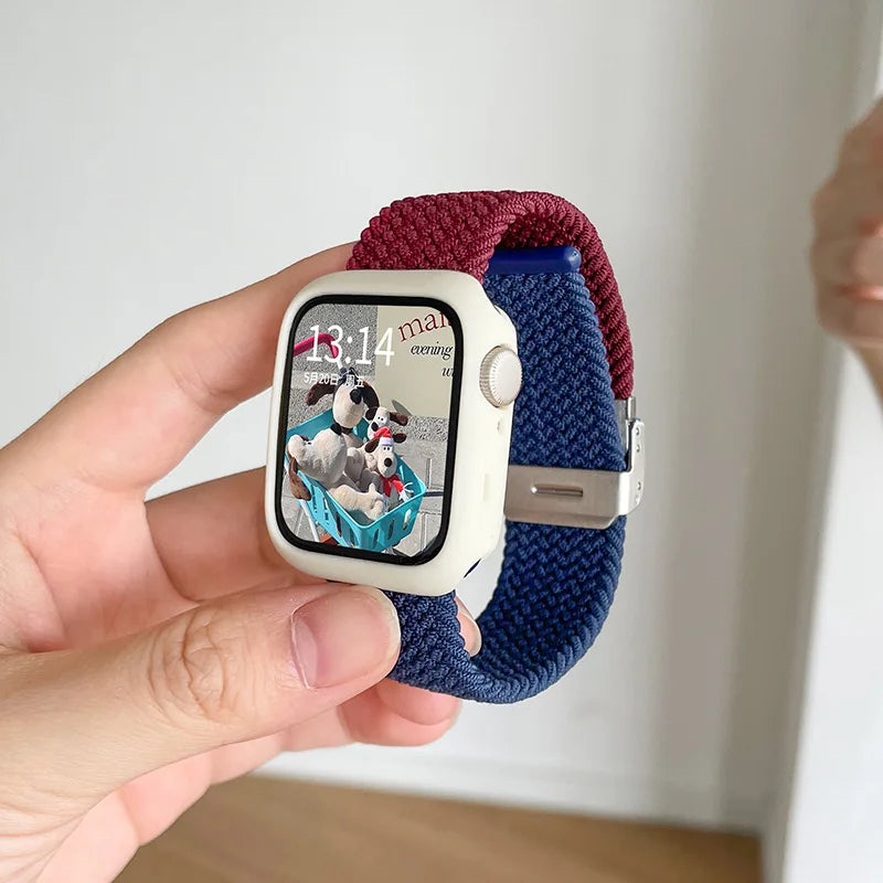 Candy Silicone Apple Watch Case & Strap - Protective Band Cover for Series 11 10 9 8 7 SE 6 5 4 Ultra 49mm 45mm 41mm 44mm 40mm