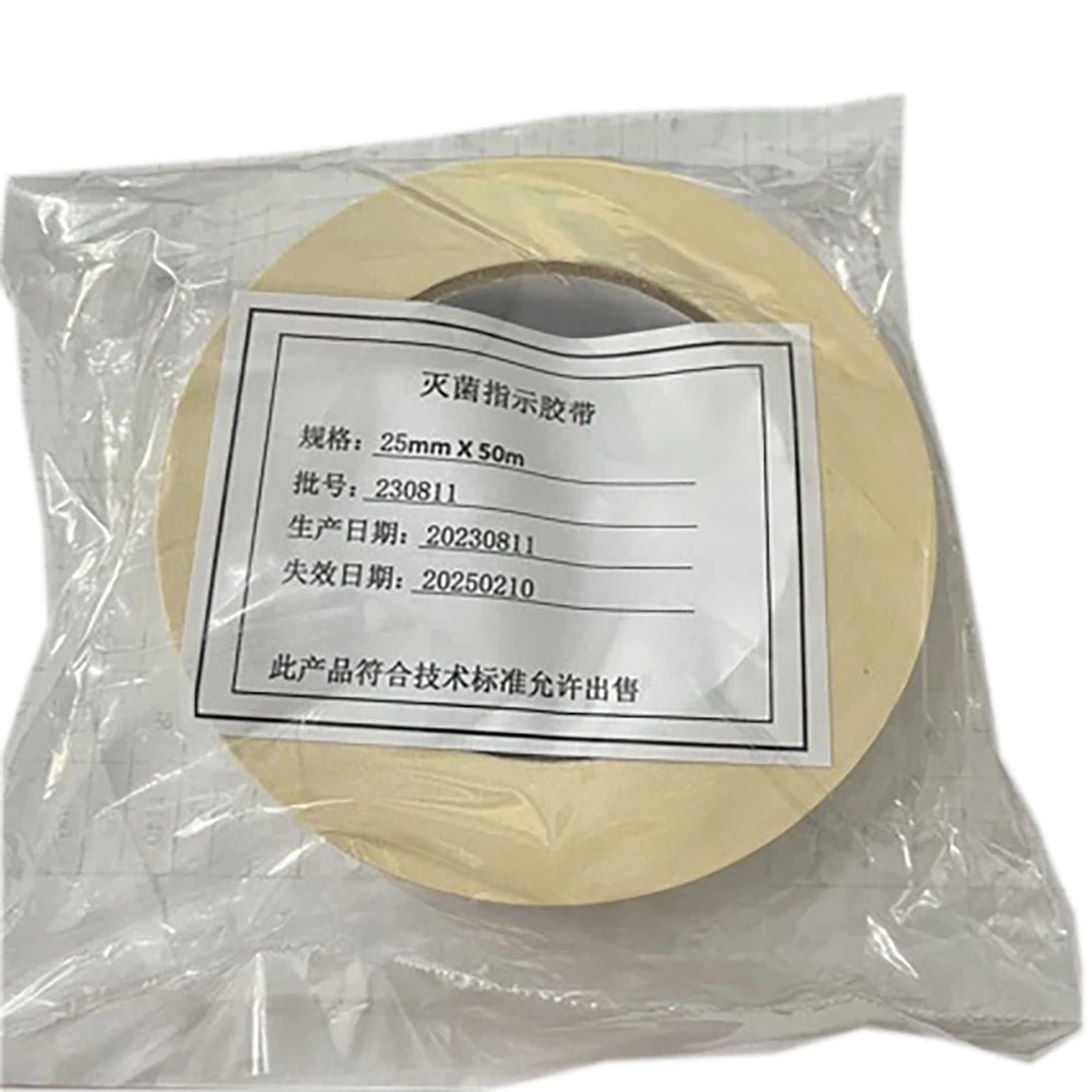PIORPOY Dental Sterilization Indicator Tape – Autoclave Sterilizer Material for Oral Care (12/19/25mm)