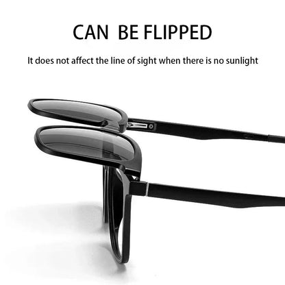 VICKY Magnetic Clip-On Myopia Glasses – Polarized Prescription Reading Sunglasses for Men & Women TJ2190