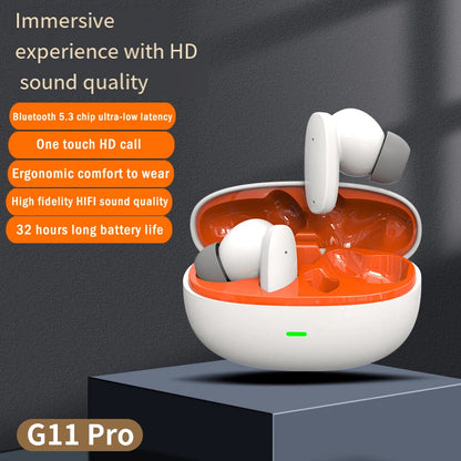 SONY G11 Pro Bluetooth 5.3 In-Ear Headset — HiFi Stereo Waterproof Wireless Sport Earbuds