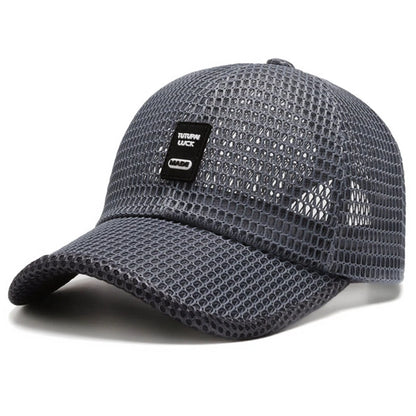 Summer Baseball Cap - UV Protection Breathable Mesh Hat for Hiking, Fishing & Outdoor Activities
