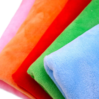 160CM/63" Wide Minky Plush Fabric – Super Soft Flannel Fabric for DIY Dolls, Toys, and Crafts, Sold by the Meter