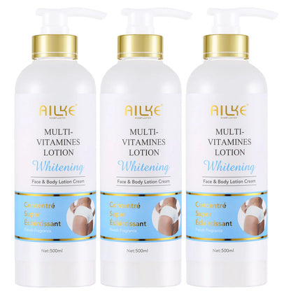 AILKE Multi-Vitamin Moisturizer – Body Lotion for Radiance, Whitening & Hydration