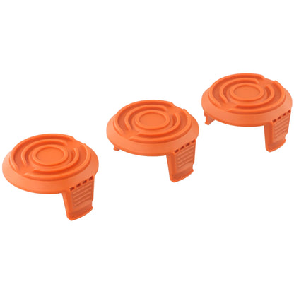 3-Piece String Trimmer Spool Cap Cover - Replacement Parts for WORX WG150-WG156 Models