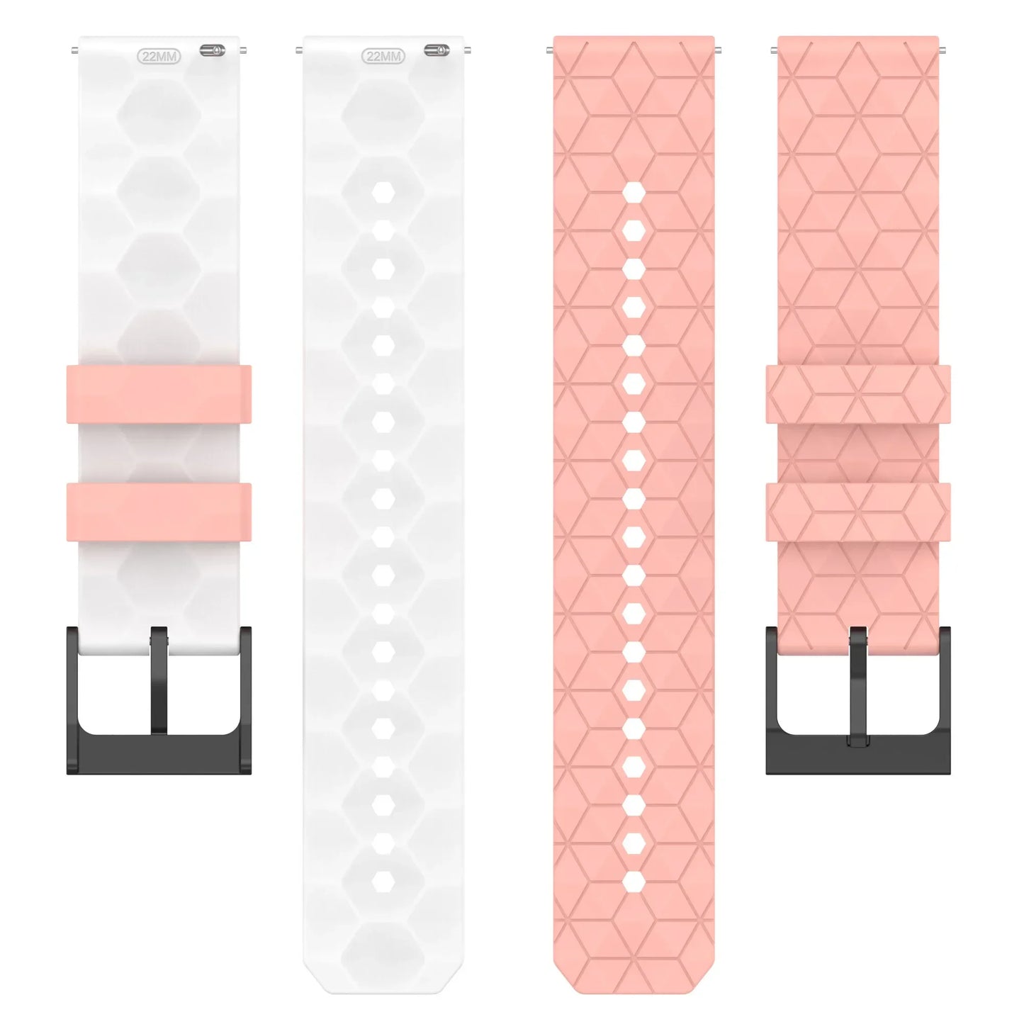 20mm/22mm Silicone Strap for Samsung Galaxy Watch 7/6/5/4 & Huawei GT3/4Pro – Universal Band for Classic Gear S3