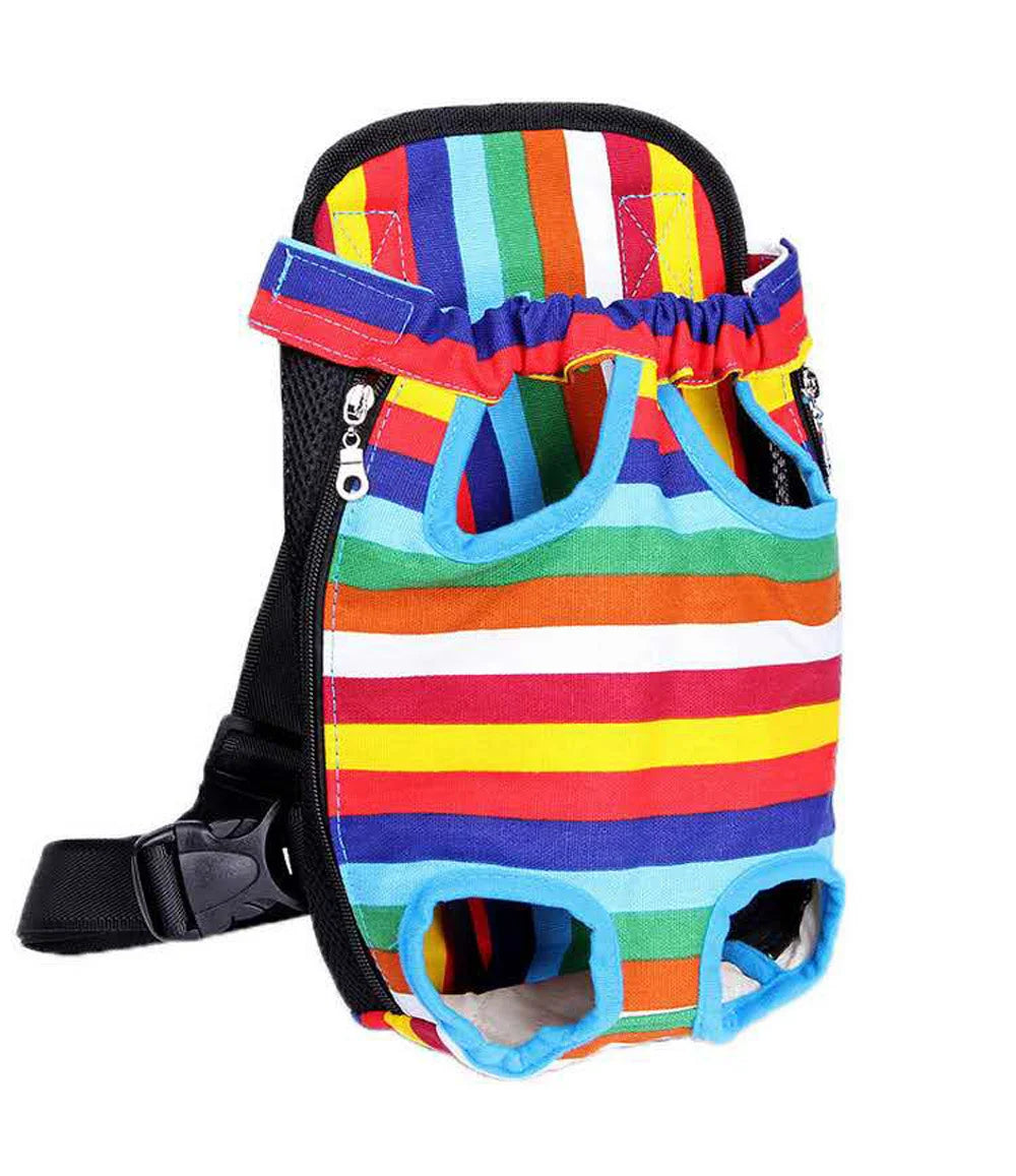Adjustable Cat Carrier Bag – Double Shoulder Pet Backpack, Portable Travel, Outdoor, Camping & Hiking Bag for Cats and Small Dogs
