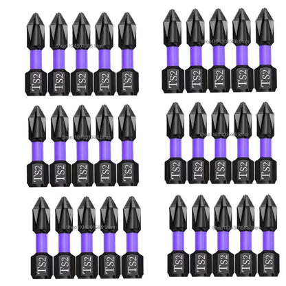 5–60PCS PH2 Magnetic Impact Driver Bit Set – Alloy Steel Cross Screwdriver Bits for Drill & Screw Driving Non-Slip Tool Kit