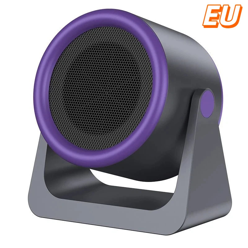 Desktop Mini Space Heater - Quiet, Energy-Efficient Fast-Heating Warm Air Blower for Dormitory, Home, Bedroom and Office Use