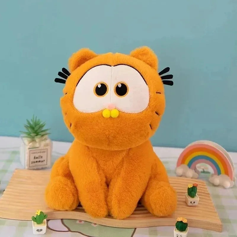 25cm Garfield Plush Doll — Kawaii Cartoon Anime Cat Stuffed Toy, Plush Decoration Gift