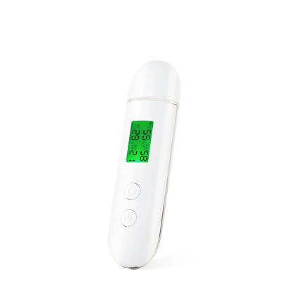 Skin Tester Analyzer - Moisture, Oil Content, Elasticity, and Age Test Meter with Fluorescent Agent Detector