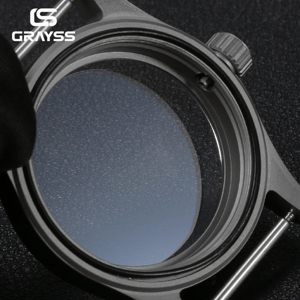 T2 Titanium & Steel Diving Watch Case - 20BAR Waterproof NH34 NH35 NH38 NH70 Watch Parts
