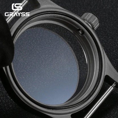 T2 Titanium & Steel Diving Watch Case - 20BAR Waterproof NH34 NH35 NH38 NH70 Watch Parts
