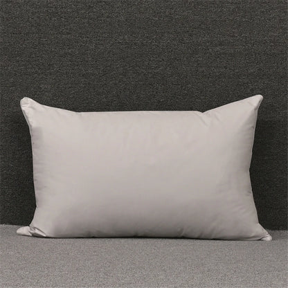 100% White Goose Feather Pillow – Five-Star Hotel Quality, Orthopedic & Memory Support, Single Size for Healthy Sleep