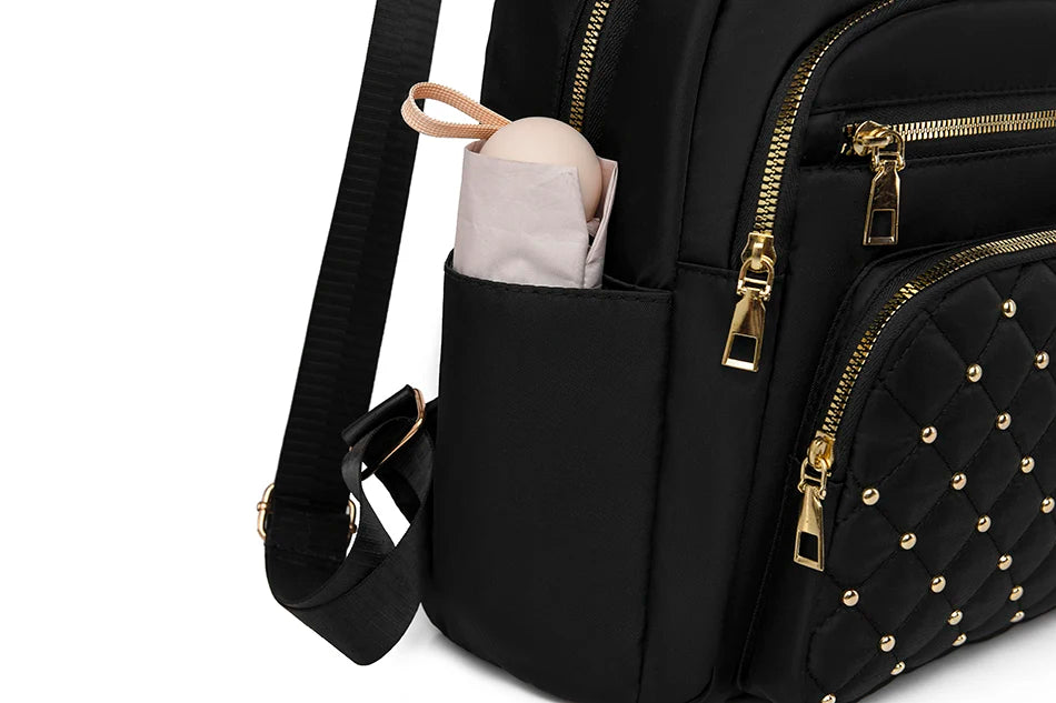 Luxury Designer Women's Oxford Rucksack - High-Quality, Small Schoolbag for Youth and Students, Leisure Outdoor Backpack, Travel Shoulder Bag