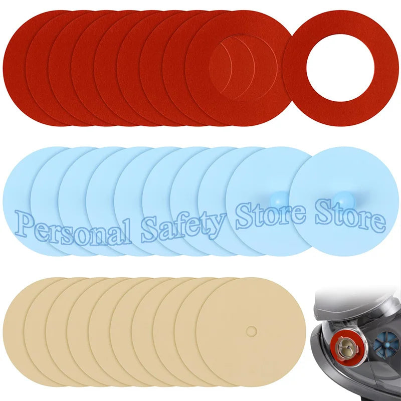6281 Head Belt Strip Set for 6200 Dust Mask – Replacement Accessories for 3M 6200 Half-Face Gas Respirator