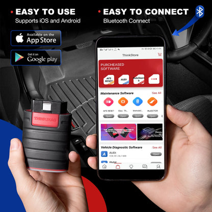 THINKCAR Thinkdiag OBD2 Scanner – Full Software Bidirectional Car Diagnostic Tool