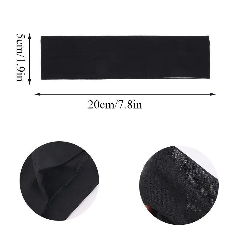 Harajuku Y2K Punk Girl Headband – Hollow Eyelet Cotton Elastic Steampunk & Gothic Style
