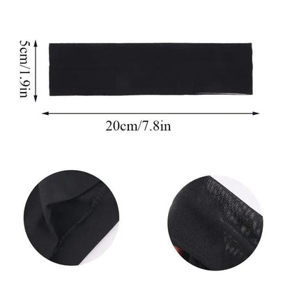 Harajuku Y2K Punk Girl Headband – Hollow Eyelet Cotton Elastic Steampunk & Gothic Style