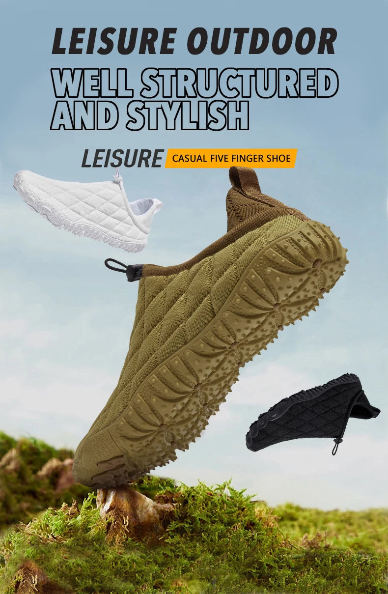 Minimalist Barefoot Shoes – Lightweight Breathable Off-Road & Beach Running Shoes for Men and Women Casual Walking