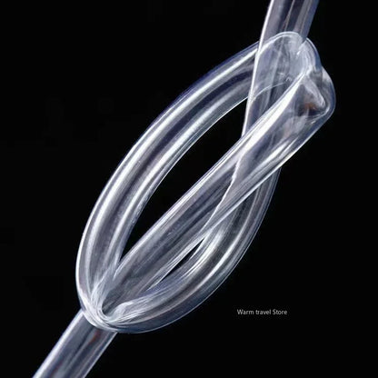 Transparent PVC Hose Pipe - 4mm-12mm Food Grade Flexible Tubing for Aquarium, Pump, Water & Liquid Transfer Applications