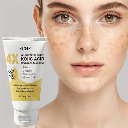 Kojic Acid Face Cream - Dark Spot Correcting Moisturizer for Even Skin Tone, Brightening & Day Night Hydration