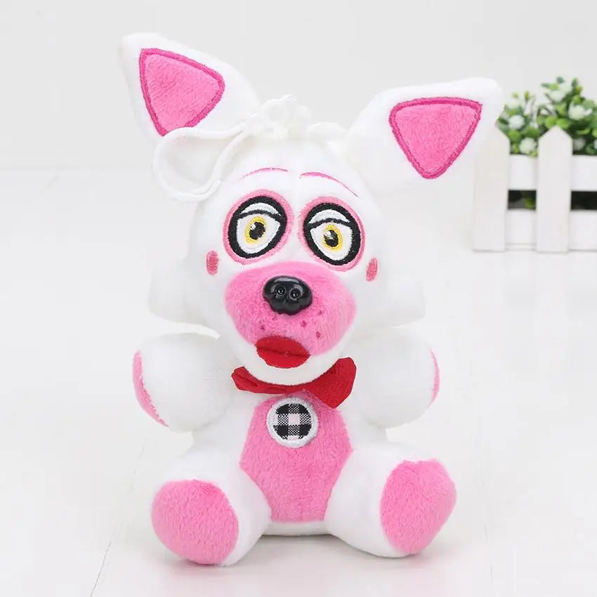 Plush Doll Pendant – FN Bear Series Bonnie Rabbit, Brown Bear, Fox & More, Birthday Gift for Kids & Adults
