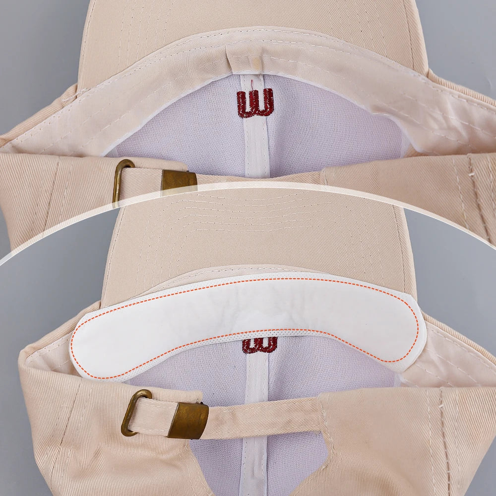 Hat Sweat Absorber Stickers – Summer Cap Liner Bands, Adhesive Sweatband Strips for Visor Hat Size Reduction